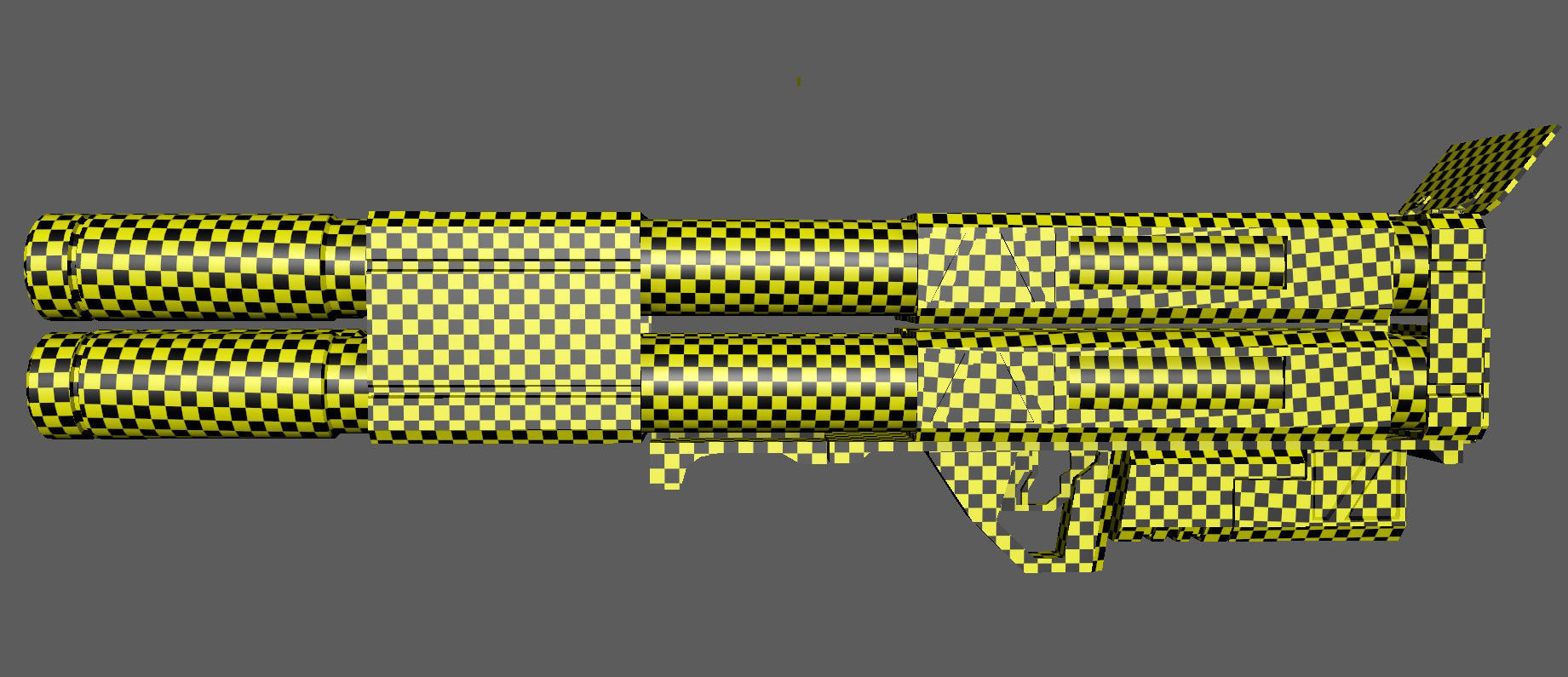 Rocket Launcher Game Ready 11 Low-poly 3D model_8