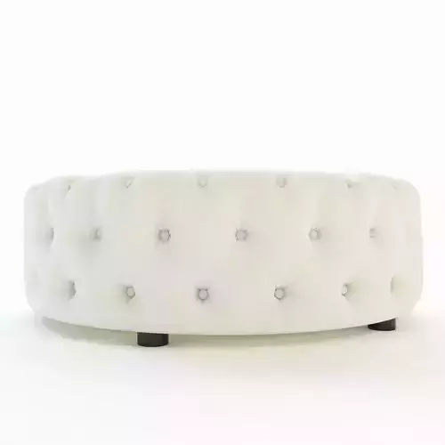 Baxton Studio Cardiff Tufted Ottoman