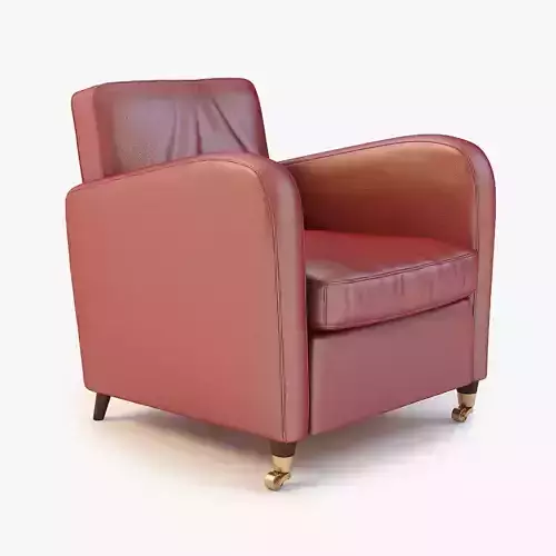 Baxter Charmine Leather Armchair