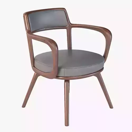 Baron Giorgetti Small Armchair By Roberto Lazzeroni