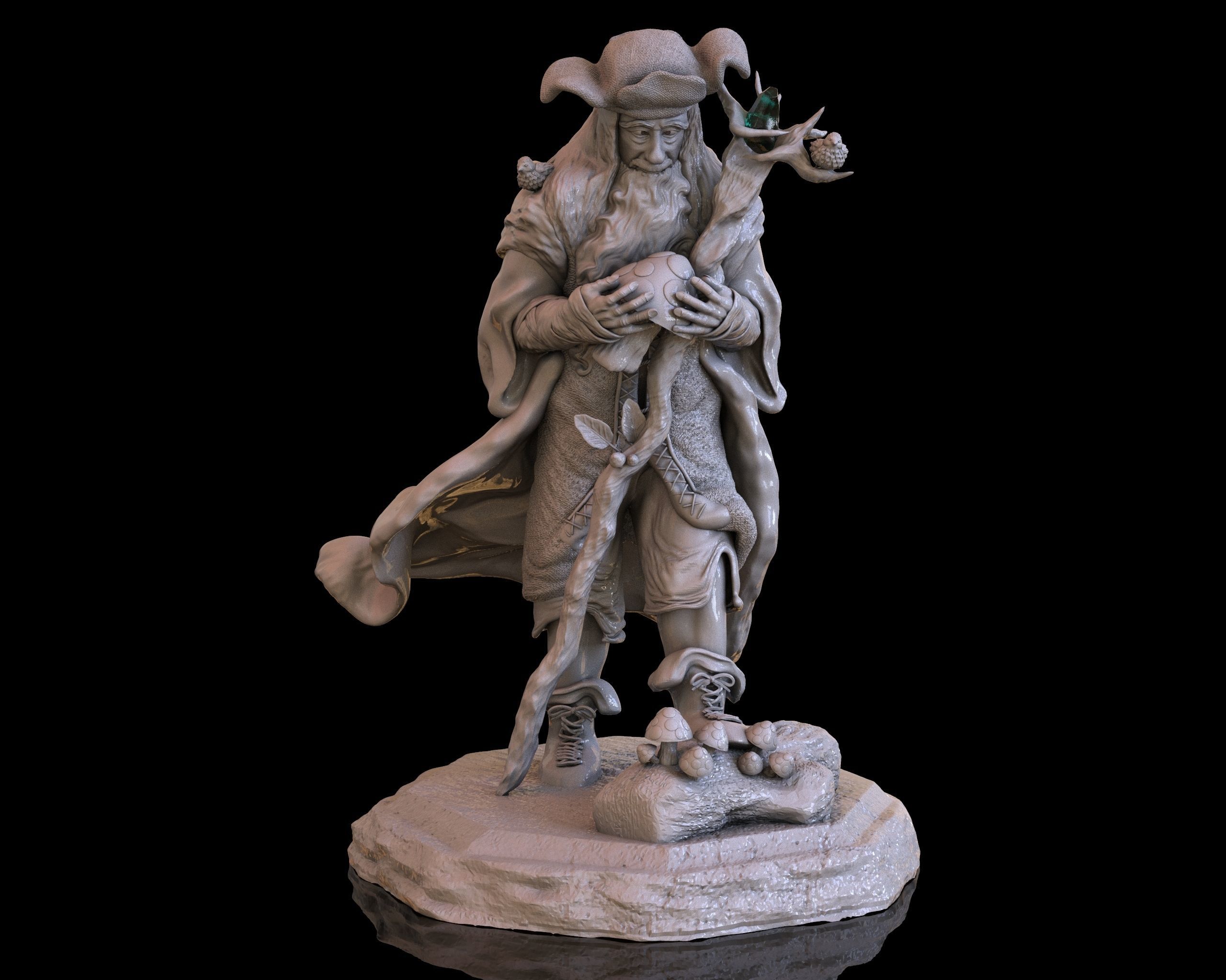 Radagast Ready to Print 3D print model_2