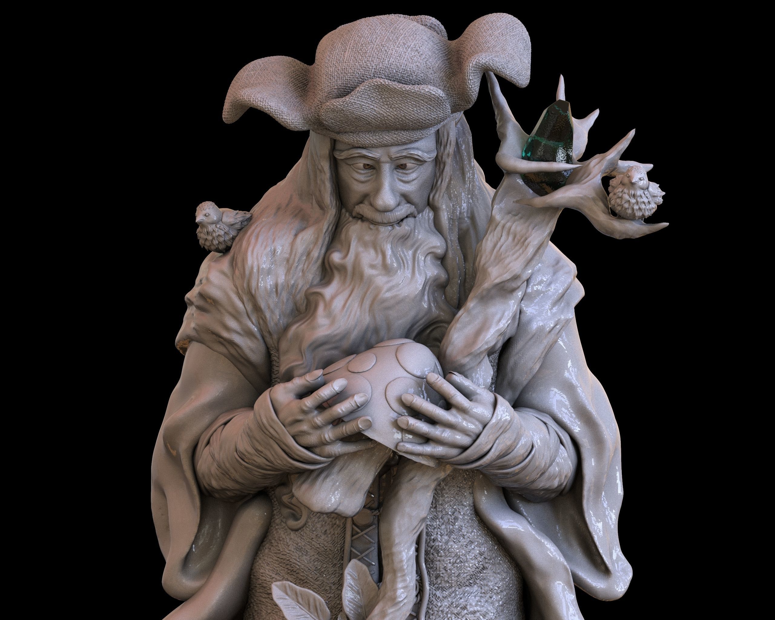Radagast Ready to Print 3D print model_1
