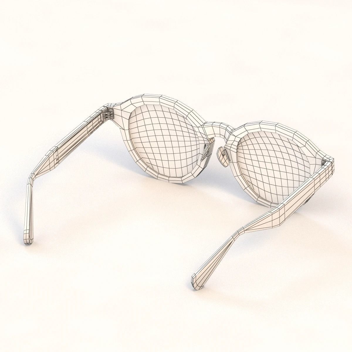 Barneys Oliver Peoples Sunset Sunglass 3D model_5