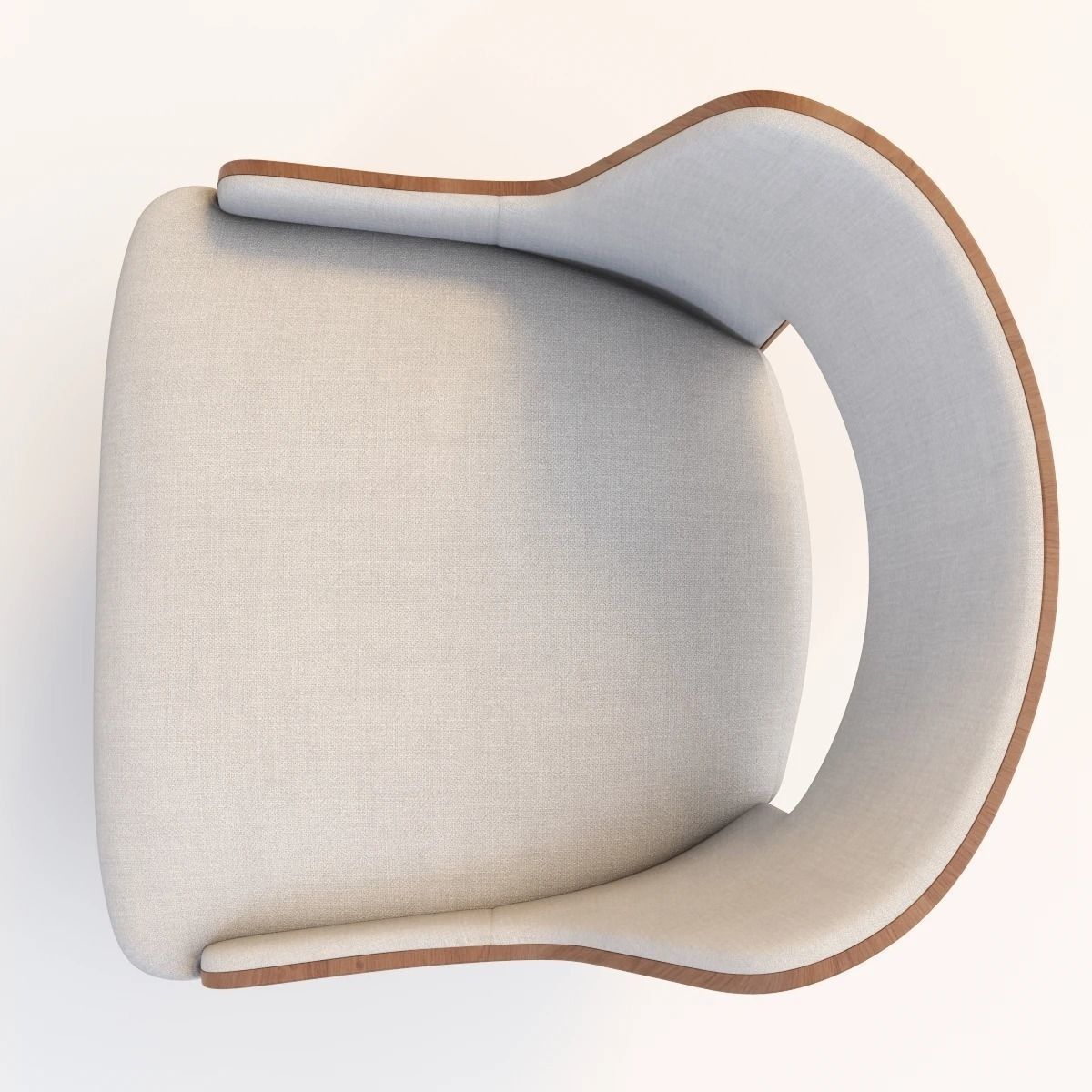 Barbara Barry Modern Salon Lounge Chair 3D model_8