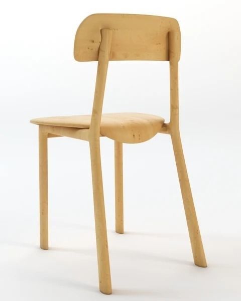 Bambi Chair 3D model_3