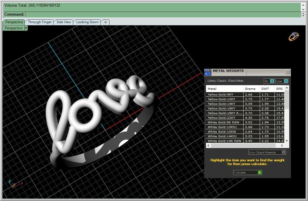 Ring u Love 3D print model_7