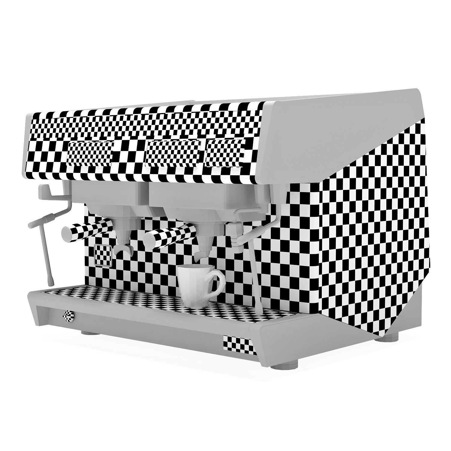Coffee Machine UNIC Twin Mira 3D model_6