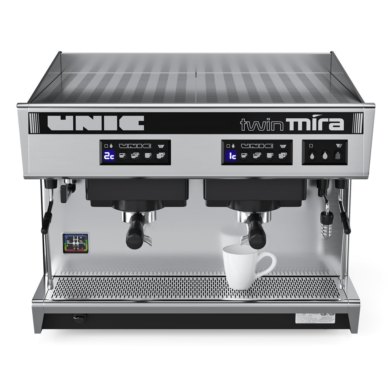 Coffee Machine UNIC Twin Mira 3D model_1