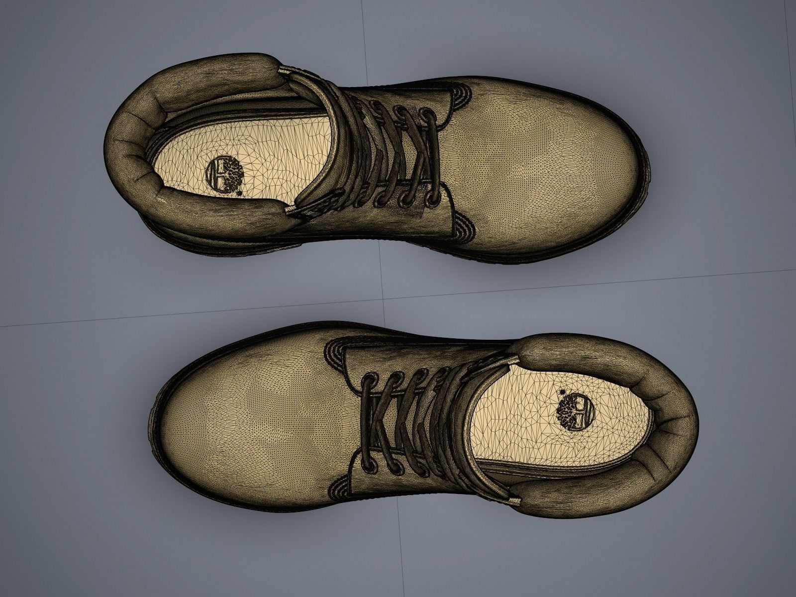 Timberland Premium 6-inches boots-3d printable 3D print model_8
