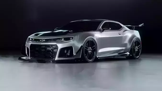 High-Poly Chevrolet Camaro ZL1