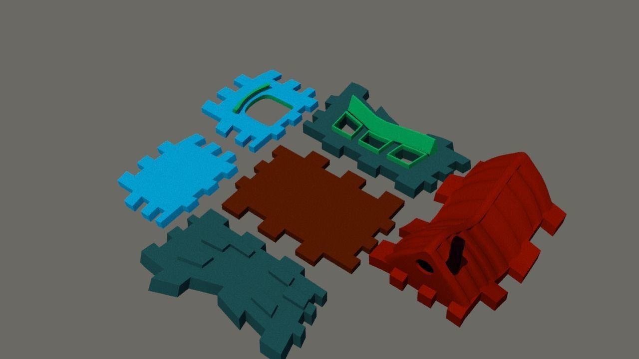 DISNEY HOUSE 3D print model_6