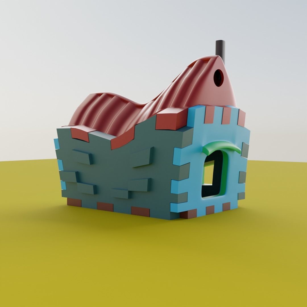DISNEY HOUSE 3D print model_3