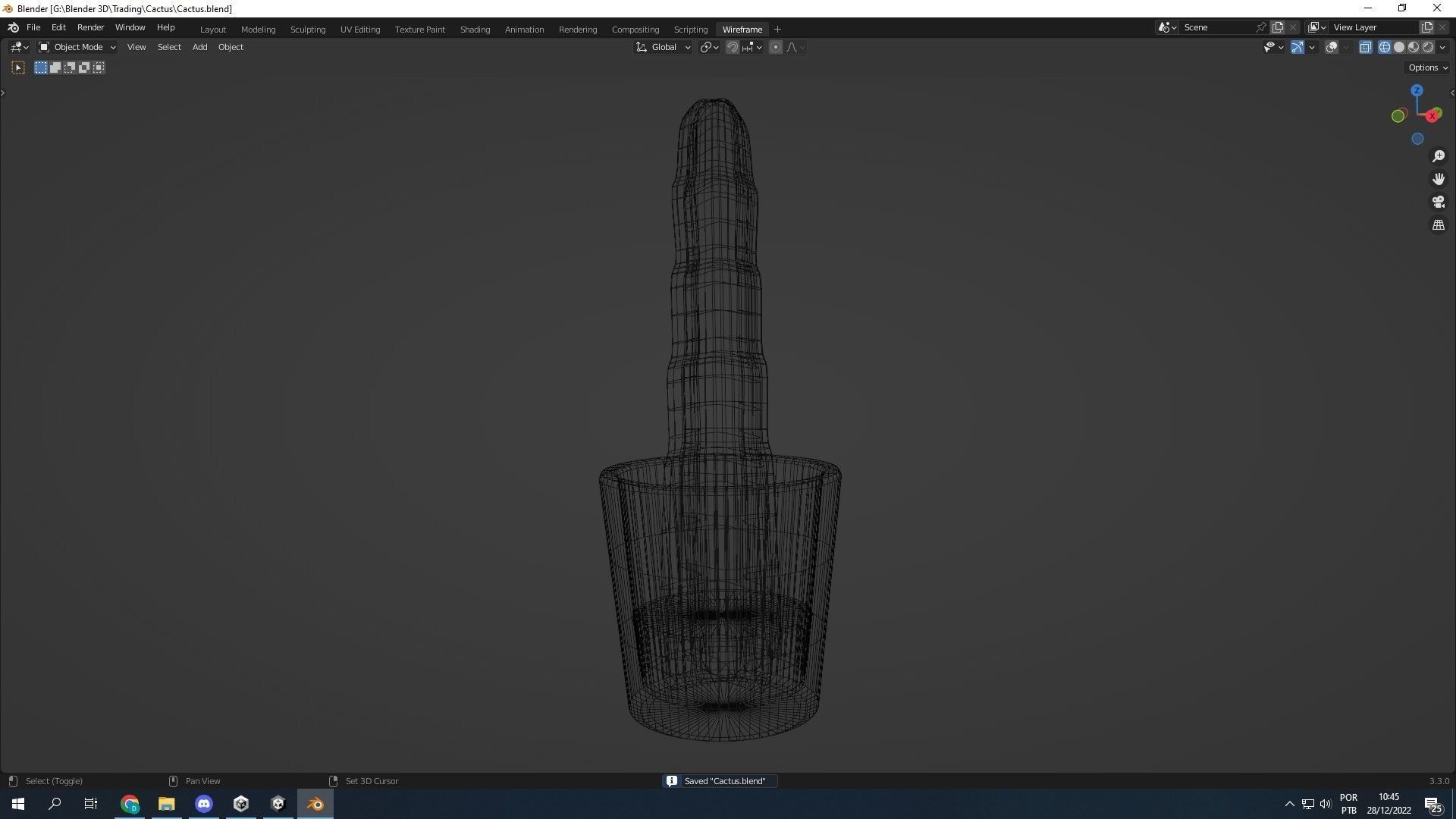 Cactus plant Free 3D model_5