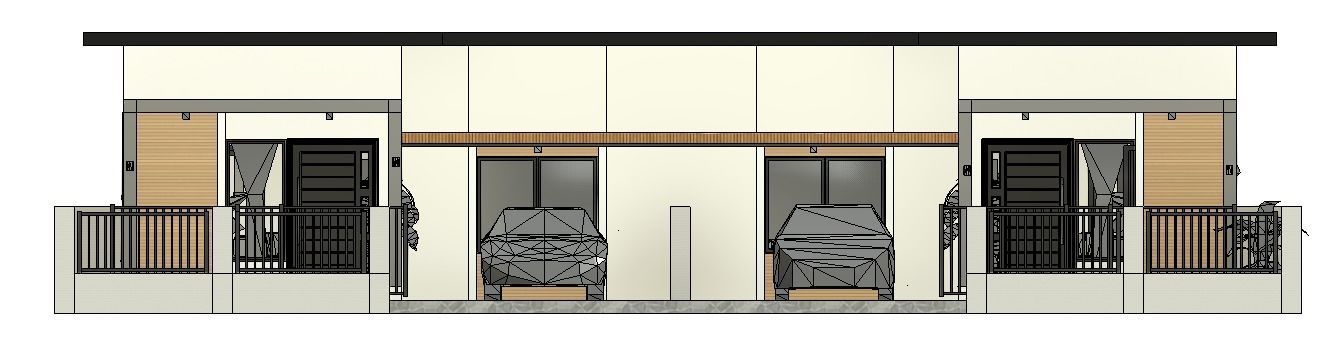 Duplex House Design 3D model_3