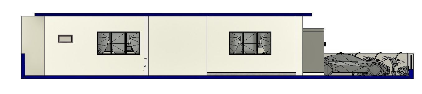 Duplex House Design 3D model_2