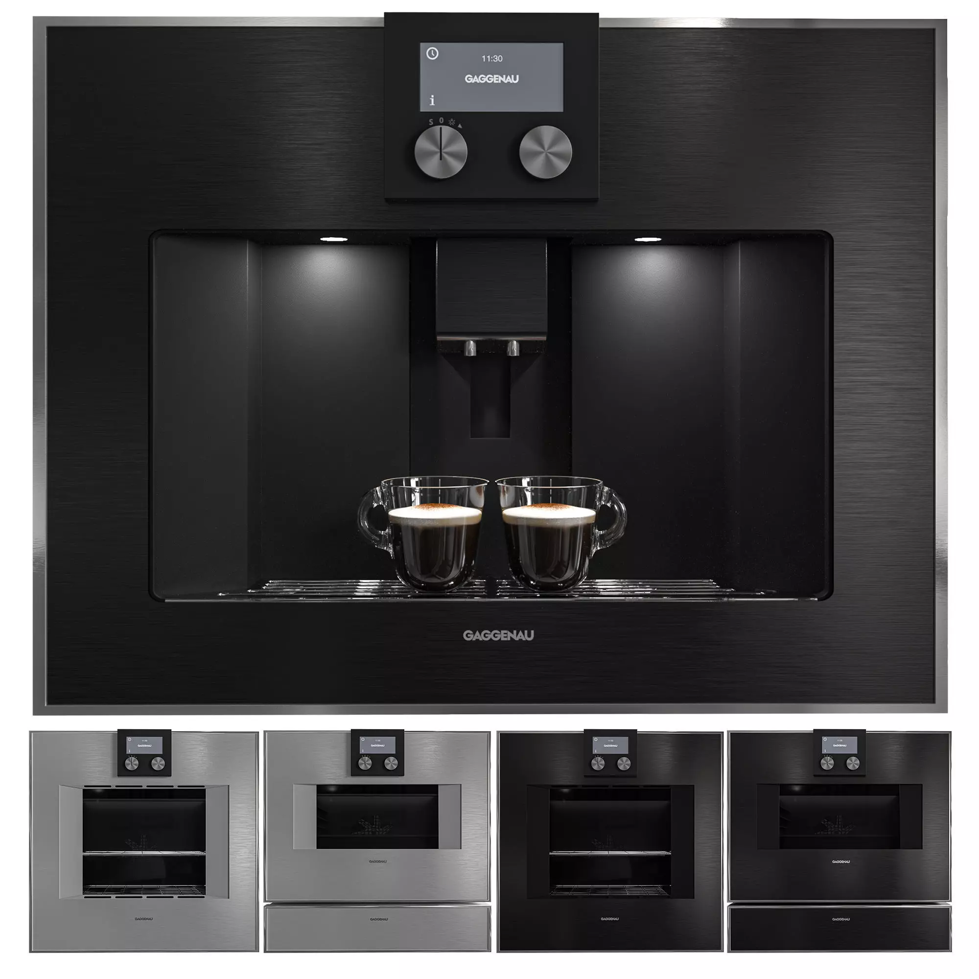 Gaggenau Kitchen Appliance Collection 3D model