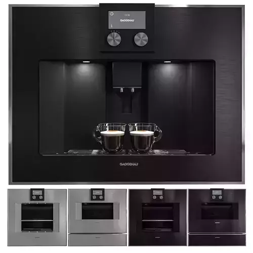 Gaggenau Kitchen Appliance Collection 3D model
