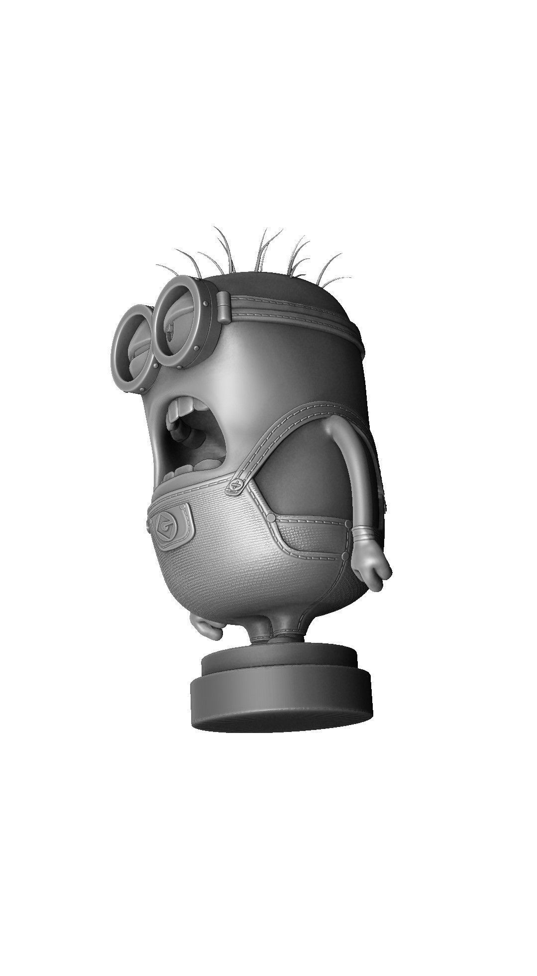SET MINION FOR 3D PRINT 6 CHARACTERS 3D print model_24