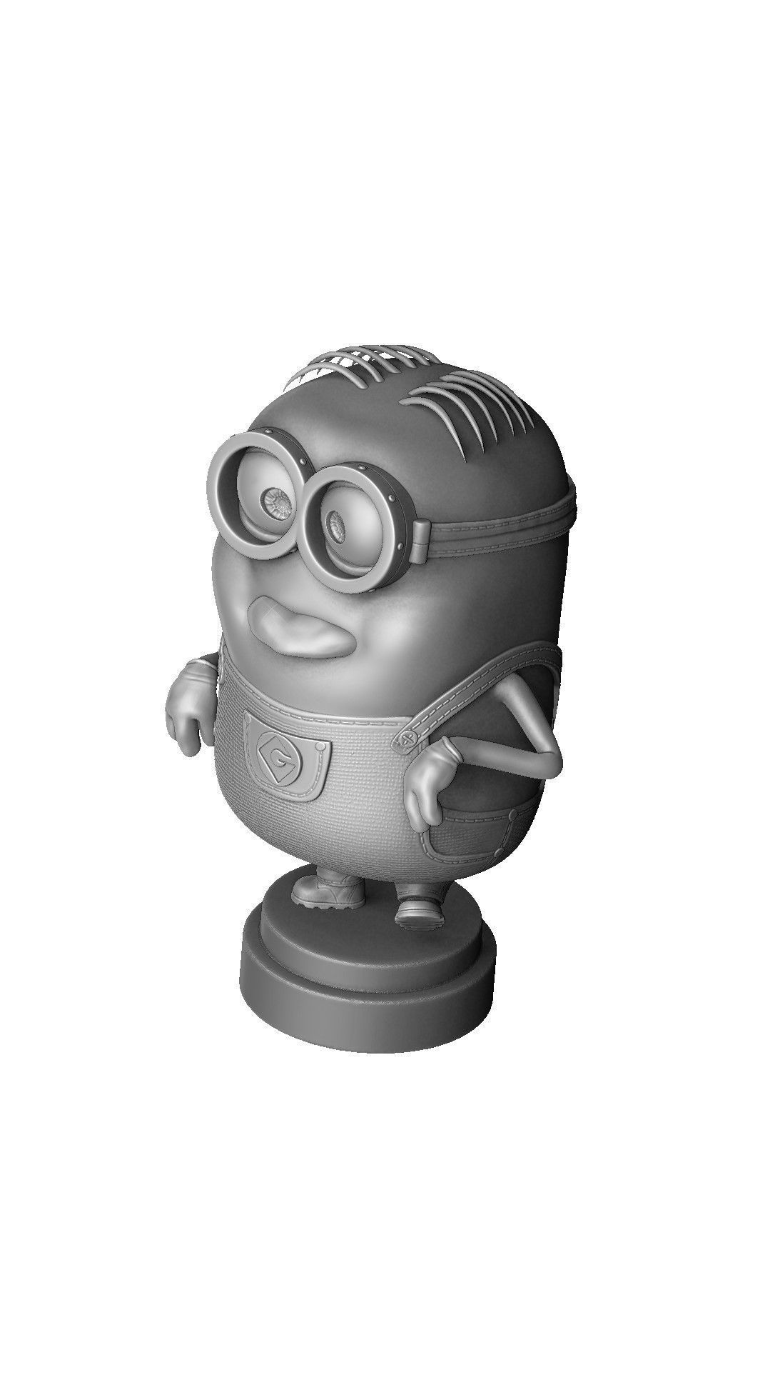 SET MINION FOR 3D PRINT 6 CHARACTERS 3D print model_13