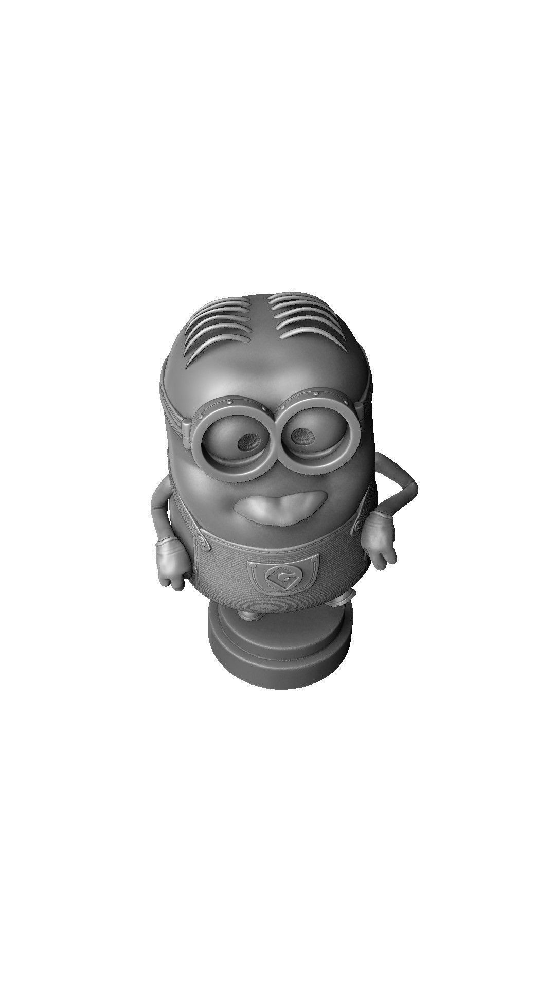 SET MINION FOR 3D PRINT 6 CHARACTERS 3D print model_14