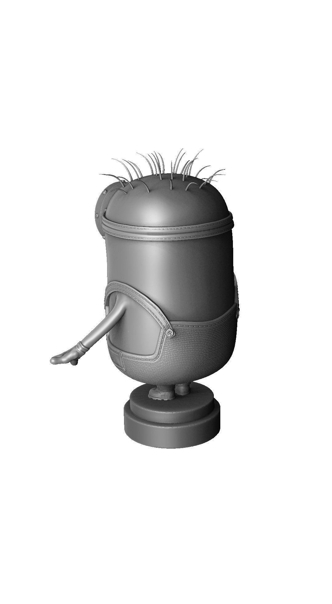 SET MINION FOR 3D PRINT 6 CHARACTERS 3D print model_30