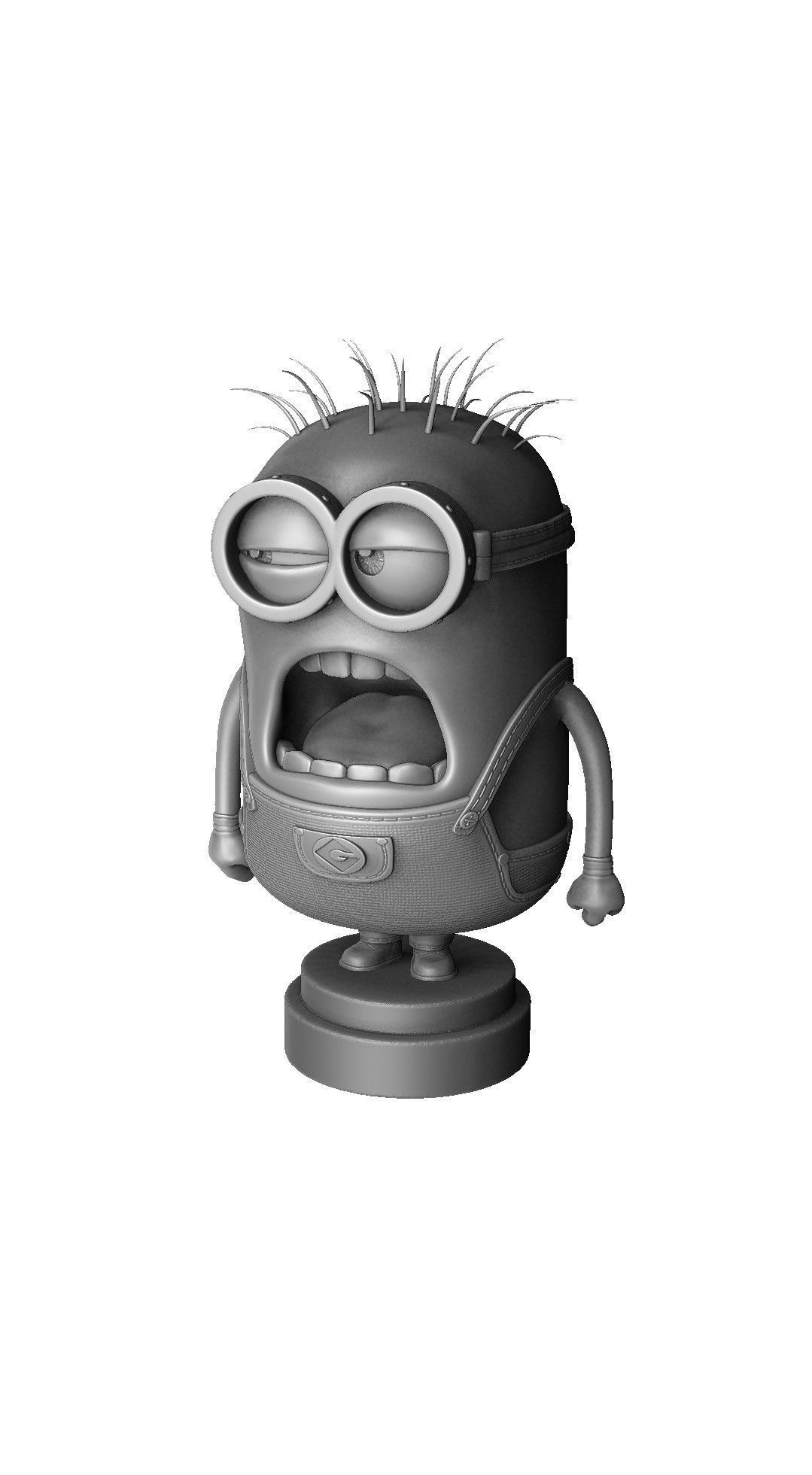 SET MINION FOR 3D PRINT 6 CHARACTERS 3D print model_25