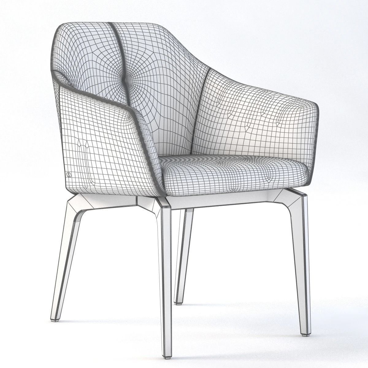 Easy Chair Ds-279-01 By De Sede 3D model_9