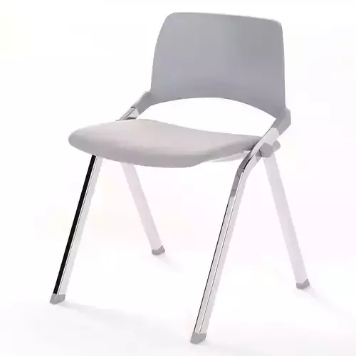 LAKENDO SOFT Stackable folding chair by Diemmebi