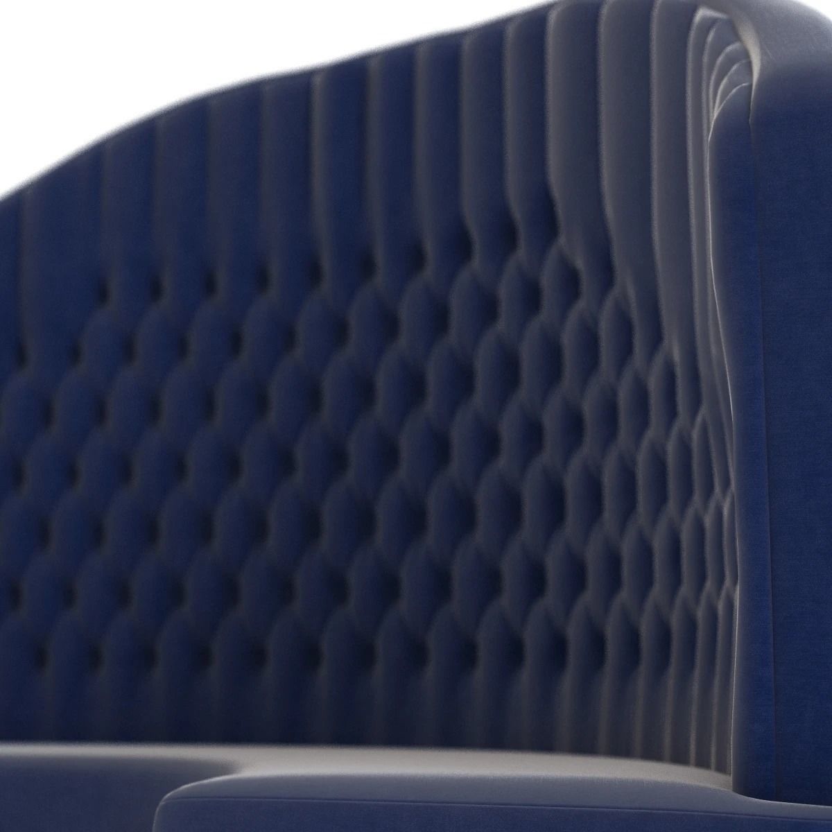 Detail Tufted High Back Curved Sofa 3D model_4