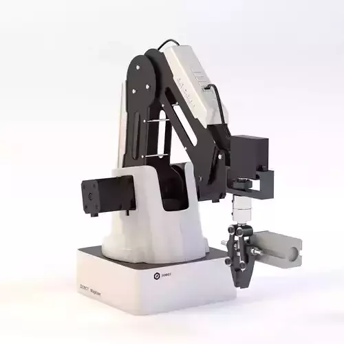 Designed  Desktop Dobot Magician Small Robotic Arm With Gripper 3D model