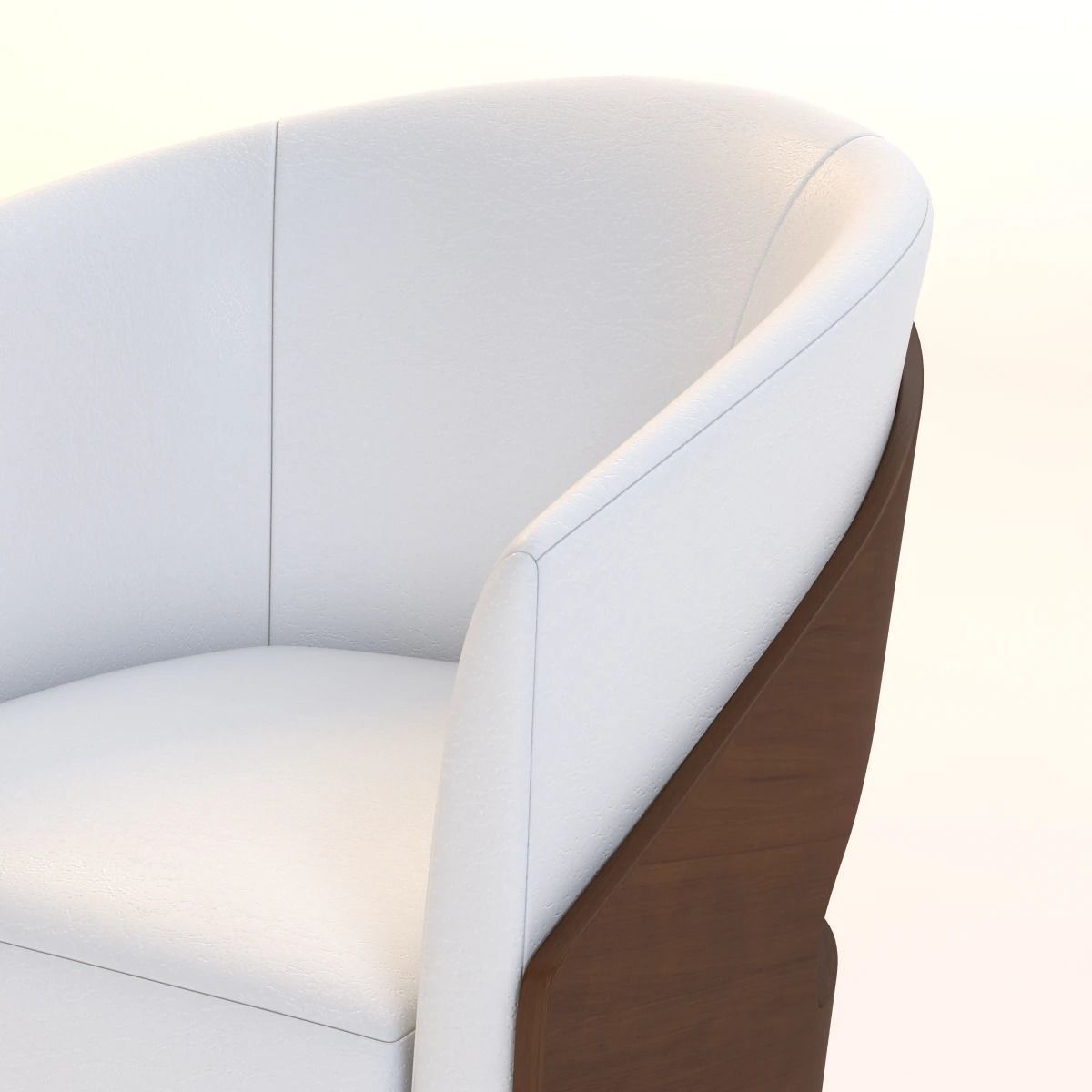 David Edward Aurora Lounge Chair 3D model_4