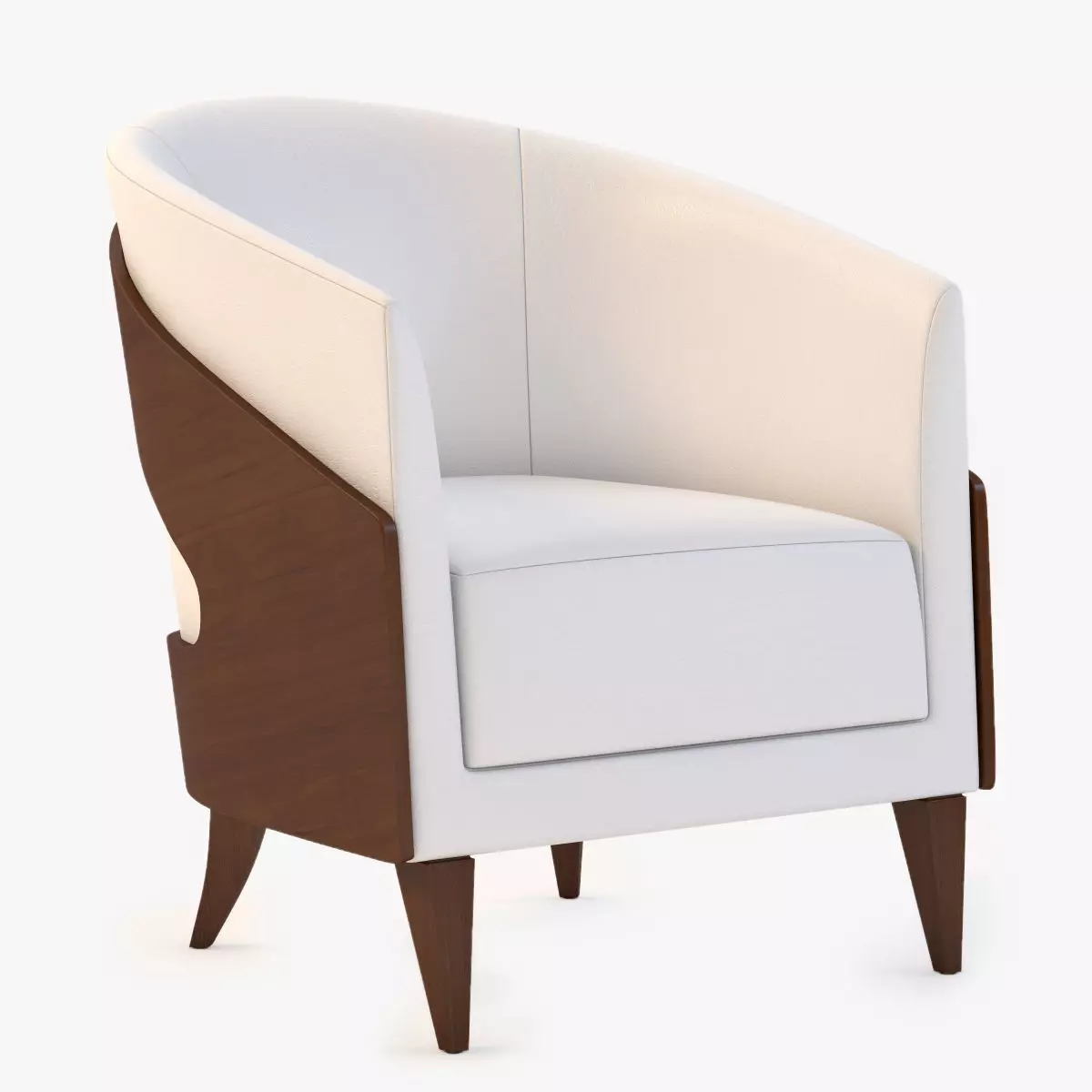 David Edward Aurora Lounge Chair 3D model_0
