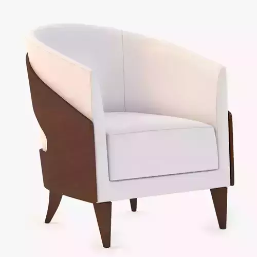 David Edward Aurora Lounge Chair 3D model