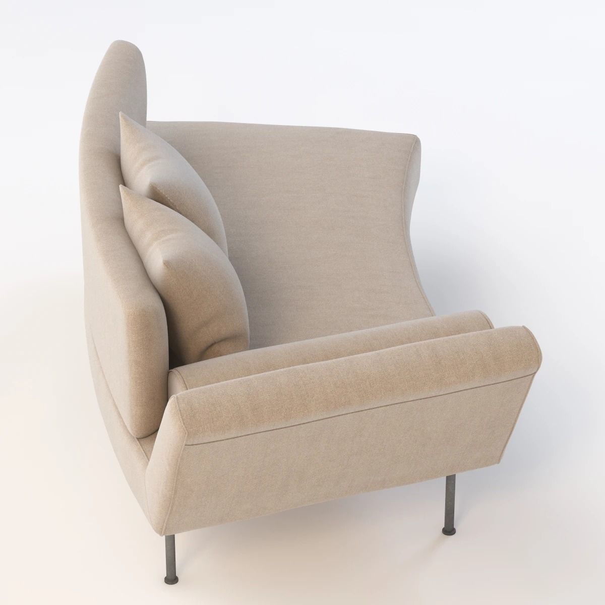 Cove Sofa 3D model_2