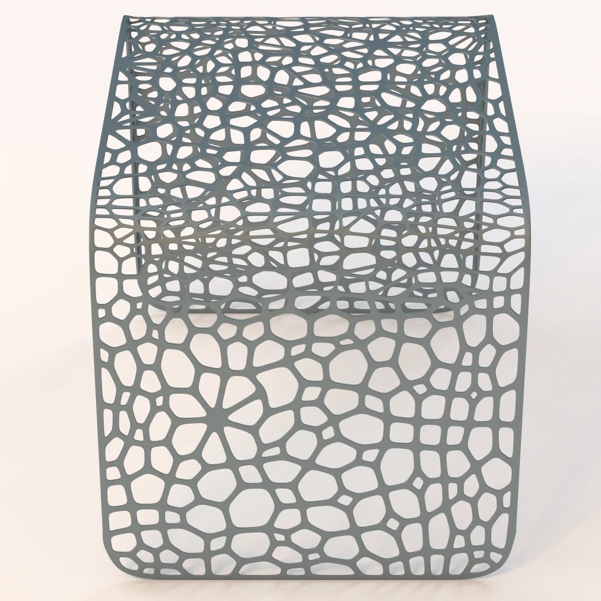 Coral End Table 3D model_1