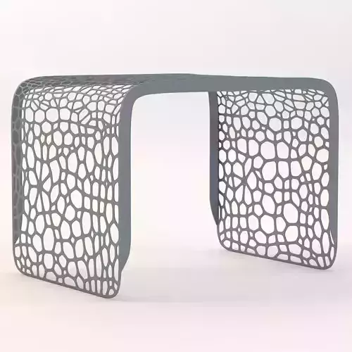 Coral End Table