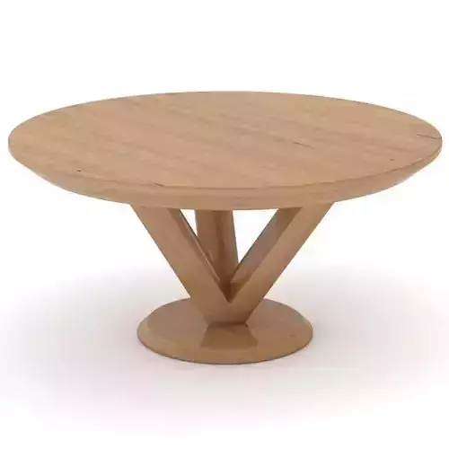 Contemporary Table Round Element