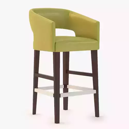 Cc-4065 Leather Barstool