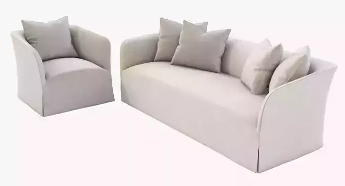 Castellammare Chair And Sofa Set