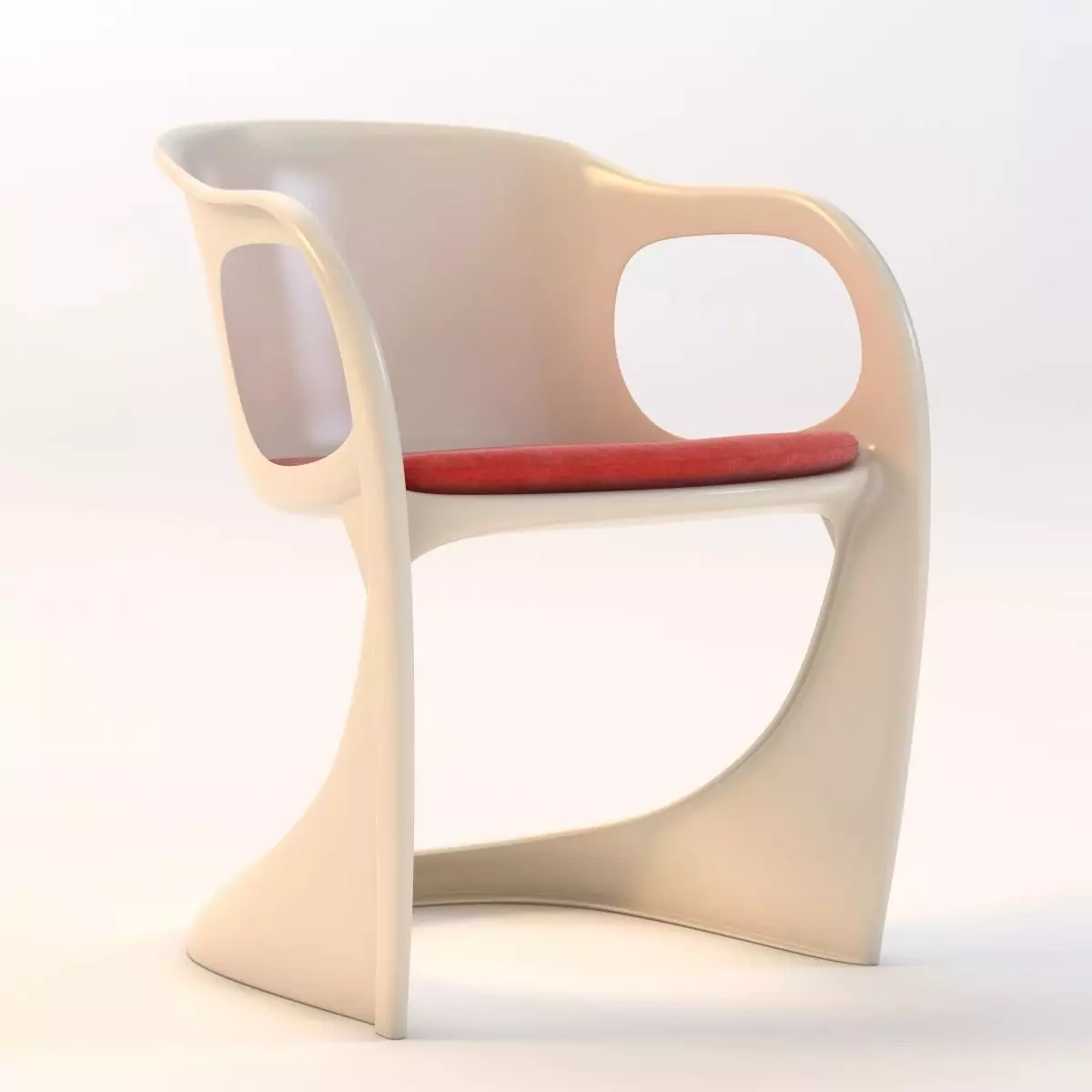 Casalino Dining Chair By Casala 3D model