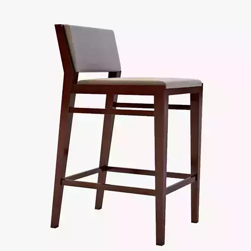 Caron Wooden Bar Chair