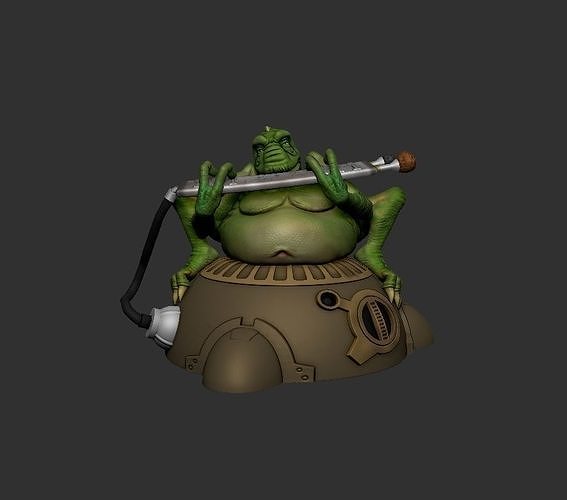 rappertunie frog 3D print model