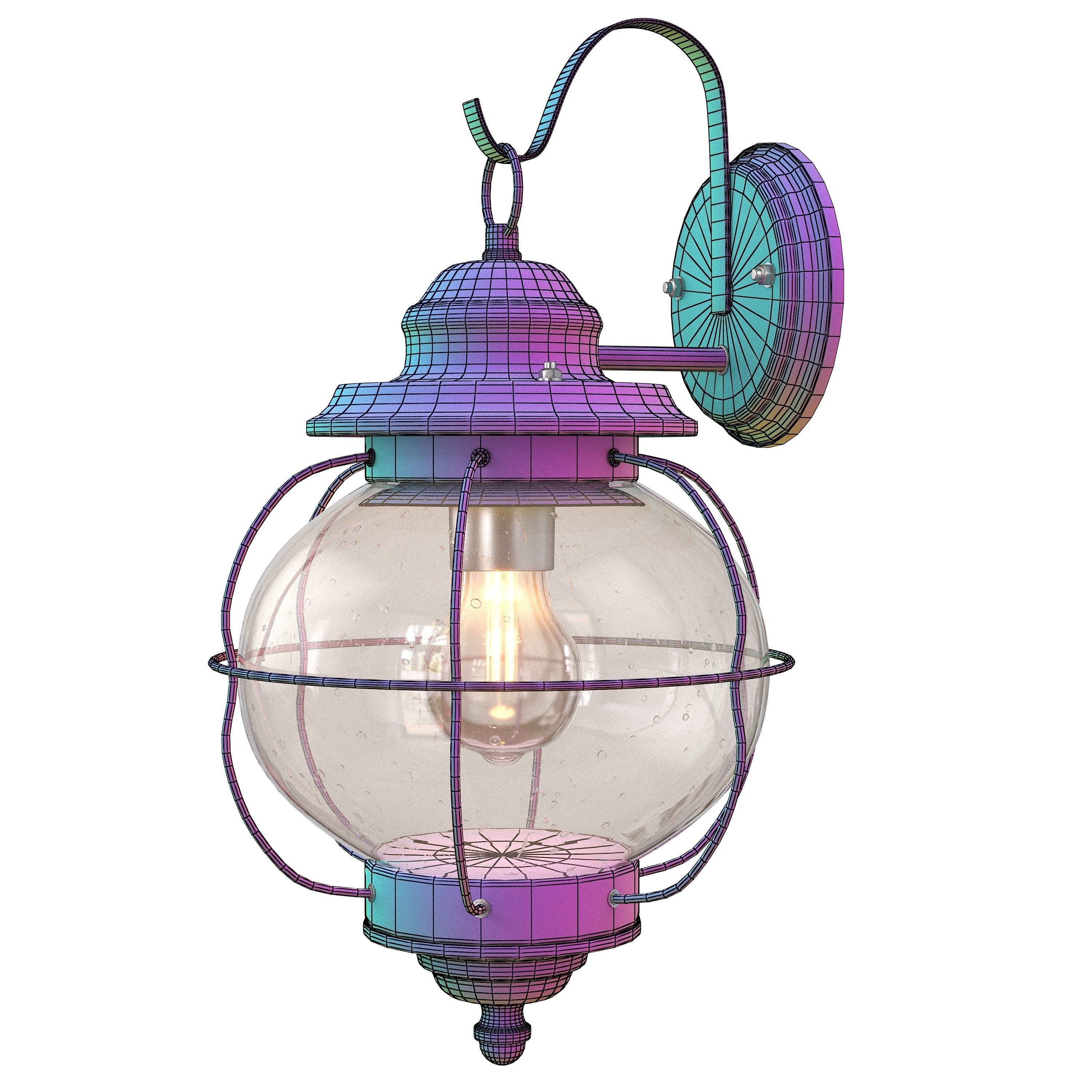 LNC Exterior Porch Light Fixture 3D model_11