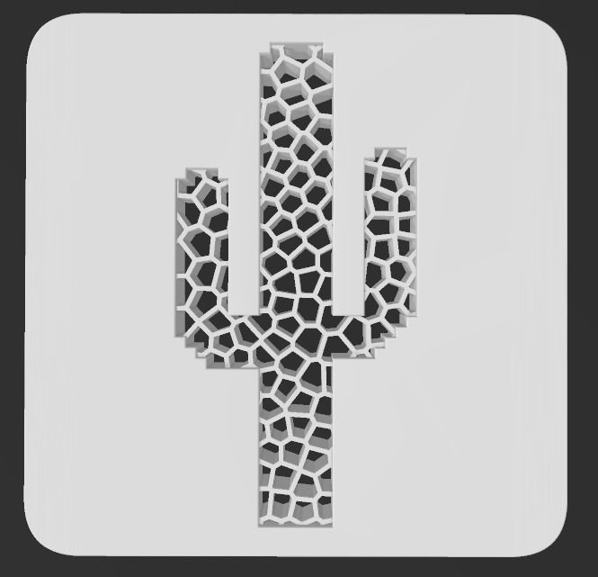 No Internet Google Chrome Dinosaur Game Icon 3D print model_21