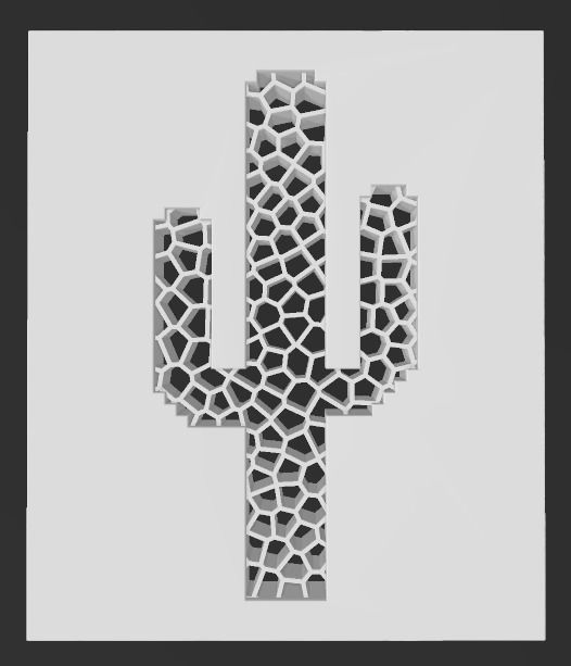 No Internet Google Chrome Dinosaur Game Icon 3D print model_19