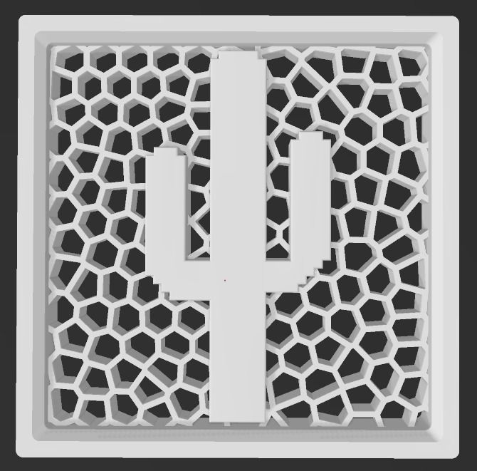 No Internet Google Chrome Dinosaur Game Icon 3D print model_23