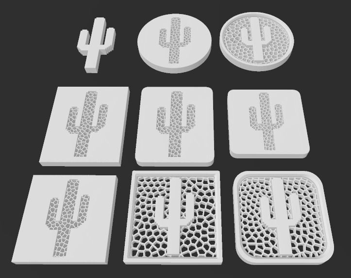 No Internet Google Chrome Dinosaur Game Icon 3D print model_25