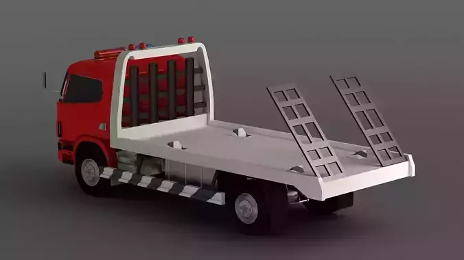 truck lorry urban trailer vehicle semi tow evacuator