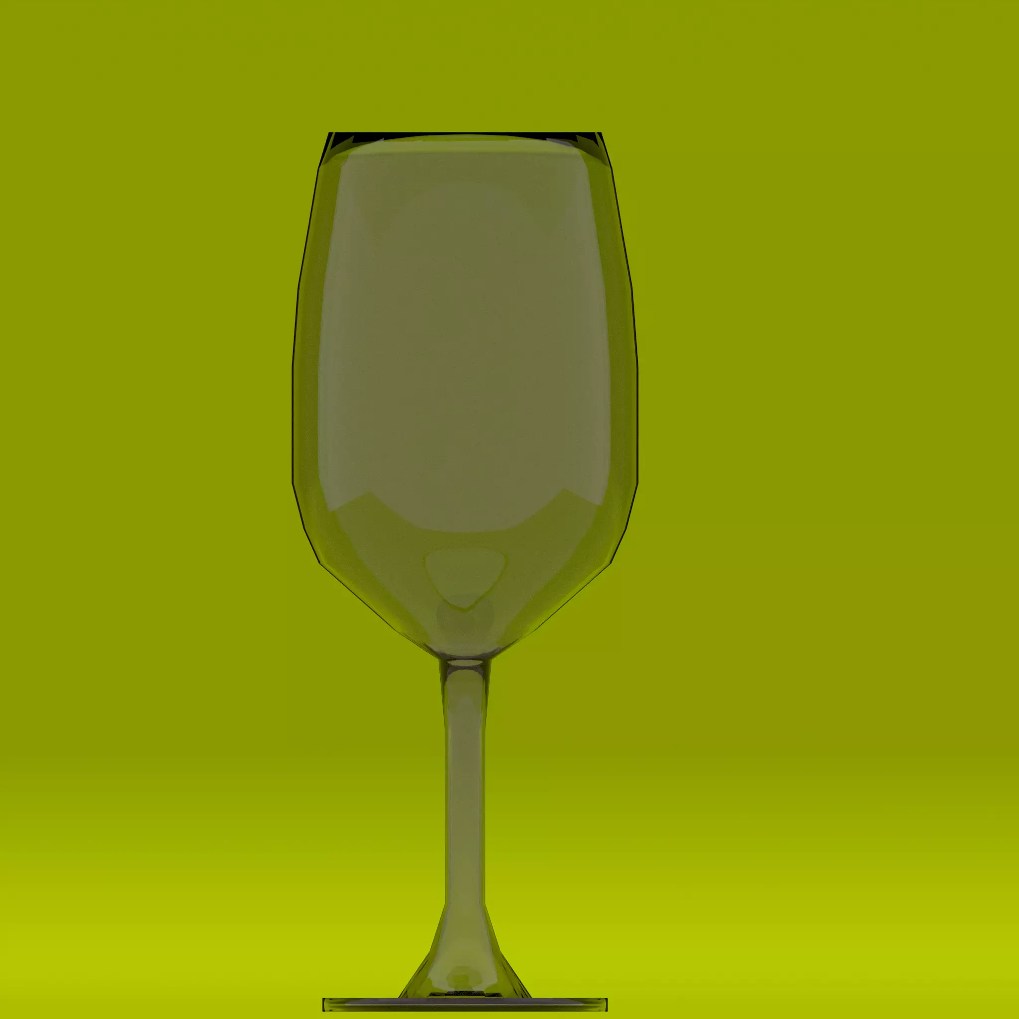 Wineglass wine glass Free 3D model_0