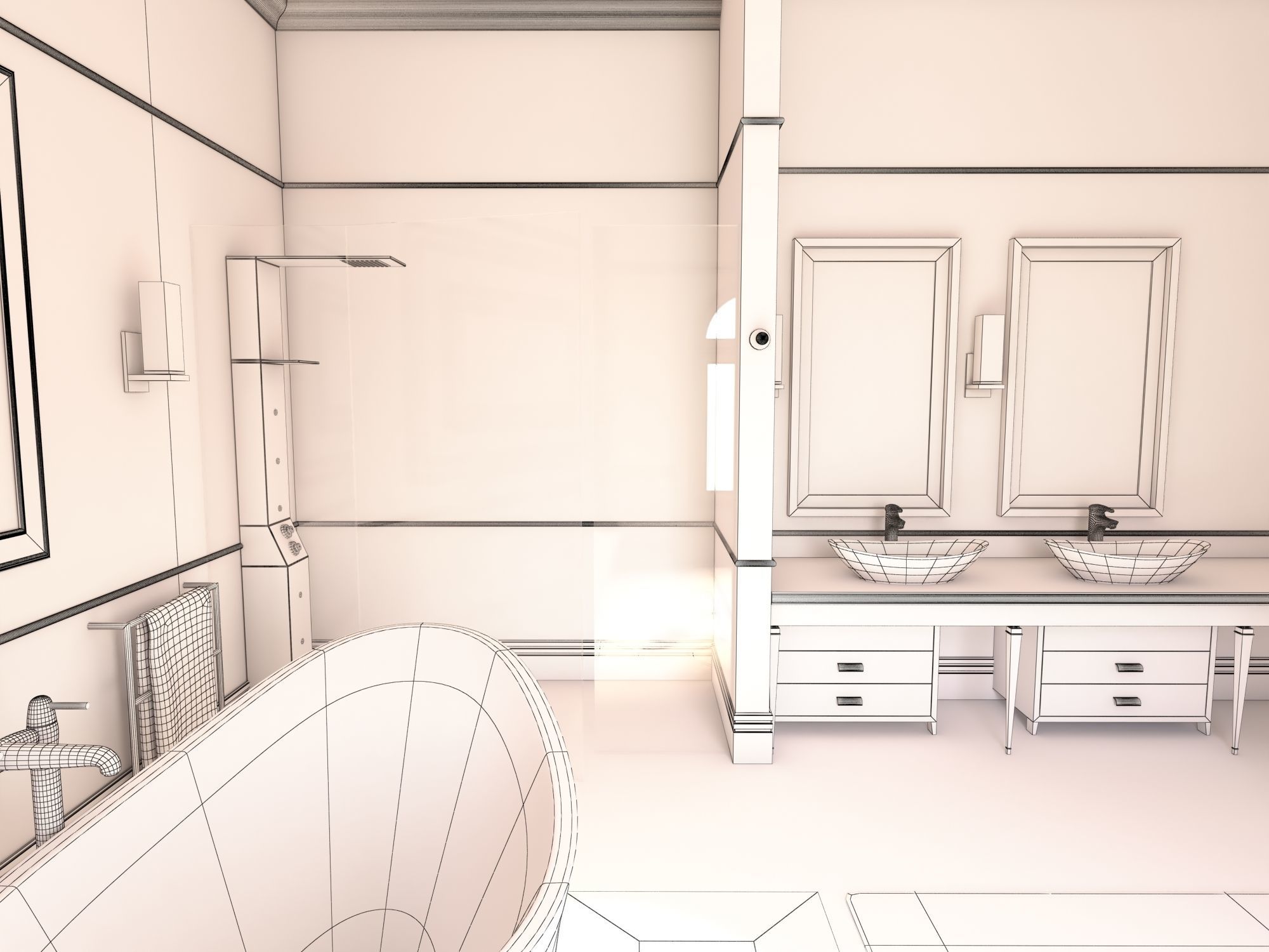 Bathroom 54 3D model_11